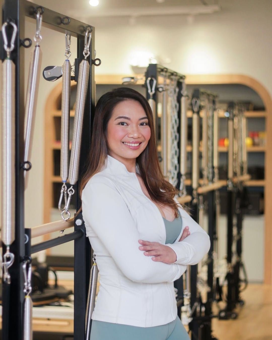 A one-to-one Pilates session